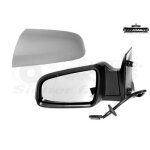 Retroviseur electrique gauche gris metal pour opel zafira b 08 / 05 -