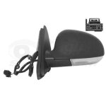 Retroviseur electrique gauche noir pour volkswagen jetta 8 / 05 - 10