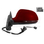 Retroviseur electrique gauche rouge pour audi a4 08 - 2 / 12
