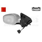 Retroviseur electrique gauche rouge pour volkswagen polo 9 / 94 - 2 / 02 3 / 5p