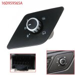 R�troviseur electrique pliable avec joli sister, console de commande chrom�e, gouvernail pour vw jetta ...