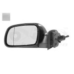 Retroviseur gauche gris metal pour peugeot 307 7 / 05 - 08