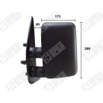 R�troviseur gauche r�glage manuel bras court - fiat ducato 1. 9 d 68 02 / 1994 - 04 / 2002