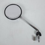 R�troviseur gauche rms pour scooter ma3100 / 3200 / chrom� / Ø111mm neuf