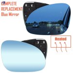 Rétroviseur latéral droit en verre bleu lh rh, remplacement de lentille pour vw golf 5, mk5, jetta, passat, ... Rétroviseur latéral droit en verre bleu lh rh, remplacement de lentille pour vw golf 5, mk5, jetta, passat, ...
