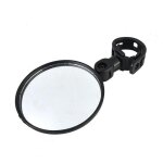 Rétroviseur de vélo a grand angle, poignée en silicone, equipement de cyclisme Rétroviseur de vélo a grand angle, poignée en silicone, equipement de cyclisme