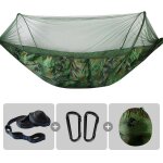 Reytoranyway - hamac de camping en nylon, 250x120cm, avec moustiquaire, simple, double, poteau a ouverture ... Reytoranyway - hamac de camping en nylon, 250x120cm, avec moustiquaire, simple, double, poteau a ouverture ...