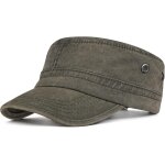 Rfgvc - aypow casquette homme femme coton vintage casquettes militaire, styl anti - soleil rglable ...