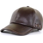 Rfgvc - homme casquette de baseball rglable chapeau sportif hat flat cap en cuir