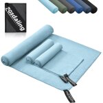 Rfvvv - lot de 3 serviettes en microfibre : grandes 160 x 80 cm et 2 petites 80 x 40 cm, a séchage rapide, ... Rfvvv - lot de 3 serviettes en microfibre : grandes 160 x 80 cm et 2 petites 80 x 40 cm, a séchage rapide, ...