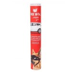 Ride with chien cool - autocollant voiture - 30. 5x30 cm