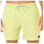 Rip curl - daily volley - short de bain taille l, jaune