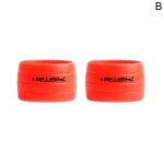Risk - ruban de guidon en silicone pour vlo, une paire, boucles en fibre, poigne de vlo de route, ...