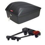 Rixen & kaul klickfix bike box 12l pour racktime noir 2015 top case