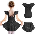 Robes de danse fille vtements ballet 2 - 9 ans d't robe de ballet coton robe danse enfants deux pices ...