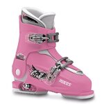 Roces idea up chaussures de ski pour enfant taille ajustable rose deep pink - white 30 / 35 Roces idea up chaussures de ski pour enfant taille ajustable rose deep pink - white 30 / 35