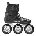 Roller freestyle roces ego 3x110 t. i. f. noir / argent taille 39 noir / argent