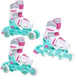 Roller en ligne loret roues led du 30 au 33 + patin a roulette + triskate enfant mixte taille ajustable ... Roller en ligne loret roues led du 30 au 33 + patin a roulette + triskate enfant mixte taille ajustable ...