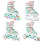 Roller en ligne mireia du 34 au 37 + patin a roulette + patin a glace + triskate enfant mixte taille ...