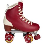 Roller quad - chaya - cozy wine - rouge - 100% vegan - mixte