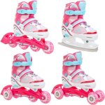 Roller en ligne zoya roue led du 27 au 30 + patin a roulette + patin a glace + triskate enfant mixte ...