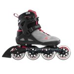 Rollers femme - rollerblade - macroblade 90 - 90mm roues - platine aluminium 11  - confort respirant