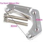Rose adaptateur d'trier de frein de moto, matre - cylindre de frein, plaque avant arrire, assemblage ...