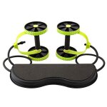 Roue abdominale ab wheel roller pro de fitness et musculation de corp - appareil abdominal munit d'un ...