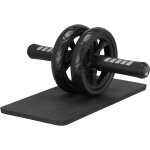 Roue abdominale musculation homme femme - kit appareil abdos avec tapis epais - accessoires pour fitness ...