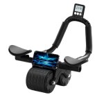 Roue abdominale a rebond automatique avec compteur d'affichage, support de coude, noyau musculaire, entraîneur ... Roue abdominale a rebond automatique avec compteur d'affichage, support de coude, noyau musculaire, entraîneur ...