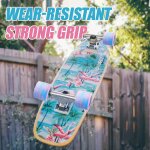 Roues de skateboard haute performance en pu 78a, 4 pi�ces, remplacement, accessoires, abec - 9