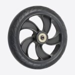 Roues solides noires pour trottinette electrique pliable kugoo 8 pouces accessoires de vhicule directe ...