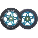 Roues de trottinette 100mm 85a, 2 pieces avec roulements abec - 9, remplacement performant pour trottinettes ...