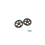 Roues de trottinette en 200 mm roulements abec 5 (paire)