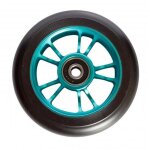 Roue trottinette blunt 10 spokes bleu 100mm bleu