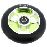 Roue de trottinette chilli roue chilli 100mm parabol roulements noir 84144