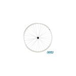 Roue vtc 28  ar blocage k7 7 / 8 / 9 / 10v. v - brake jante argent mach1 er10 moy shimano tx 800