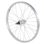 Roue vtt 20 arriere alu moy alu axe plein rl 6 - 7v. (vendu avec ecrou 10x100) Roue vtt 20 arriere alu moy alu axe plein rl 6 - 7v. (vendu avec ecrou 10x100)
