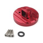 Rouge couverture de d�coration de base d'antenne en aluminium pour jeep wrangler jl jk 2007  2019 gladiateur ...