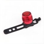 Rouge - feu de bicyclette rouge, 1 pice, feu avant et arrire pour casque, signalisation de scurit, ...
