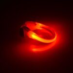 Rouge - led voyant clip clignotant clip de chaussure pour la course de nuit equitation vlo jogging scurit ...
