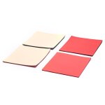 Rouge / noir (ping - pong) eponge en caoutchouc 2. 2mm pips - in nouveaut� de tennis de table