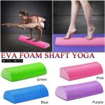 Rouleau demi - cylindre en mousse eva pour le yoga, equipement utile pour l'entranement, blocs, coussins ...