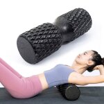 Rouleau de massage musculaire durable, en mousse, texture douce, bloc de yoga, colonne de yoga, pilates, ...