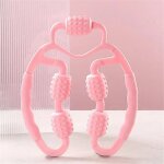 Rouleau de massage portable multifonctionnel avec poignée, 1 a 5 pièces, appareil de fitness pour les ... Rouleau de massage portable multifonctionnel avec poignée, 1 a 5 pièces, appareil de fitness pour les ...