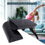 Rouleau semi - circulaire de yoga, haute densit, demi - cercle moul, eva, brique de yoga, bloc de lige ...
