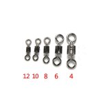 Roulement a billes multi - tailles en acier inoxydable, connecteur de poisson, pivots roulants, plate ...