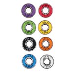 Roulements hybrides 608rs pour skateboard en ligne ou scooter (lot de 8)