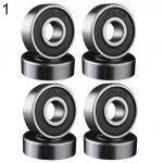 Roulements de roues de patins  roulettes antirouille en acier inoxydable, 4 / 8 pices, pour patins ...