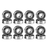 Roulement de roue de scooter lisse lubrifi  l'huile pour patins ilq - 11, 16 pices